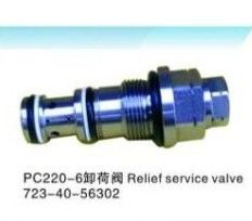 PC220-6 Excavator Main Relief Valve 723-40-56302 Main Service Valve
